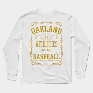 Vintage Athletics American Baseball Long Sleeve T-Shirt